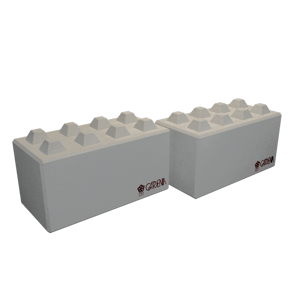 Divisorio per stampo di calcestruzzo