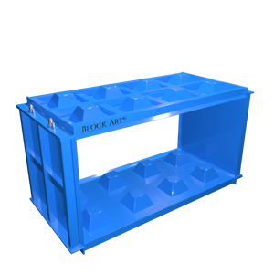 Stampo per blocchi di calcestruzzo