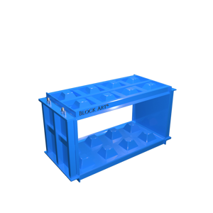 Stampo per blocchi di calcestruzzo